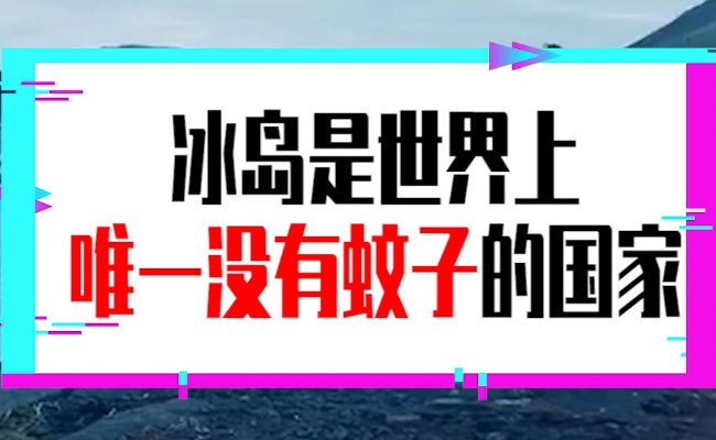 冰岛为什么没有蚊子 冰岛气候对蚊子的影响?